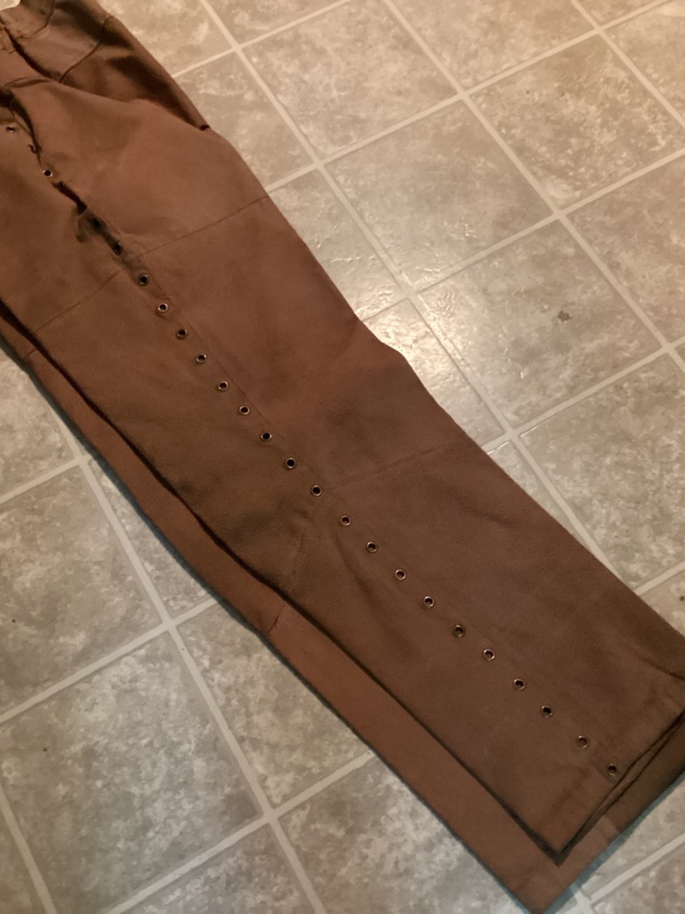 ~ Women's VTG Suede Pants ~